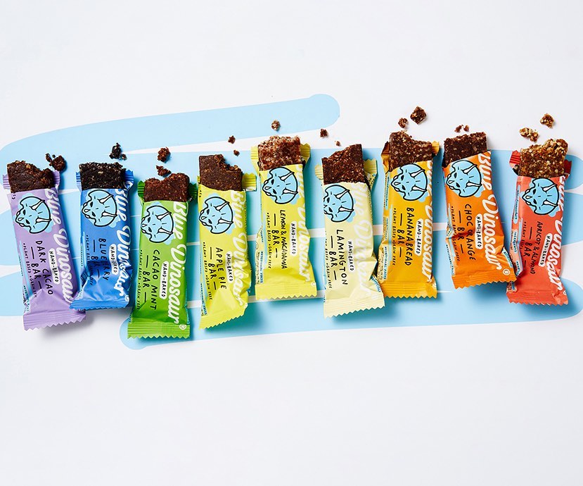 Blue Dinosaur Snack Bar