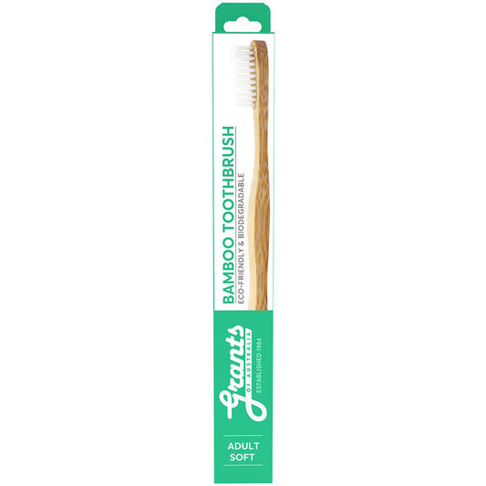 Grants Soft Adult Bamboo Toothbrush