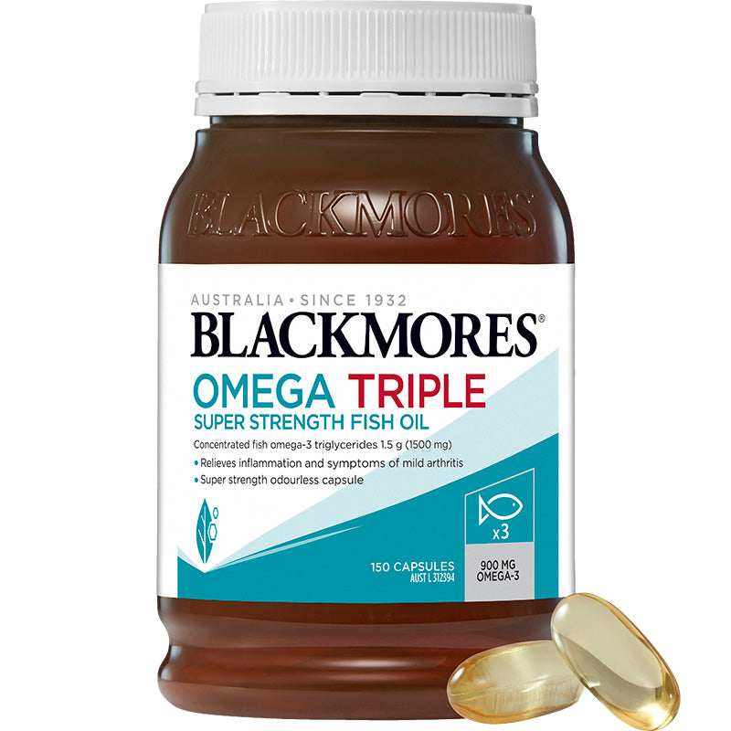 Blackmores Omega Triple Super Strength Fish Oil