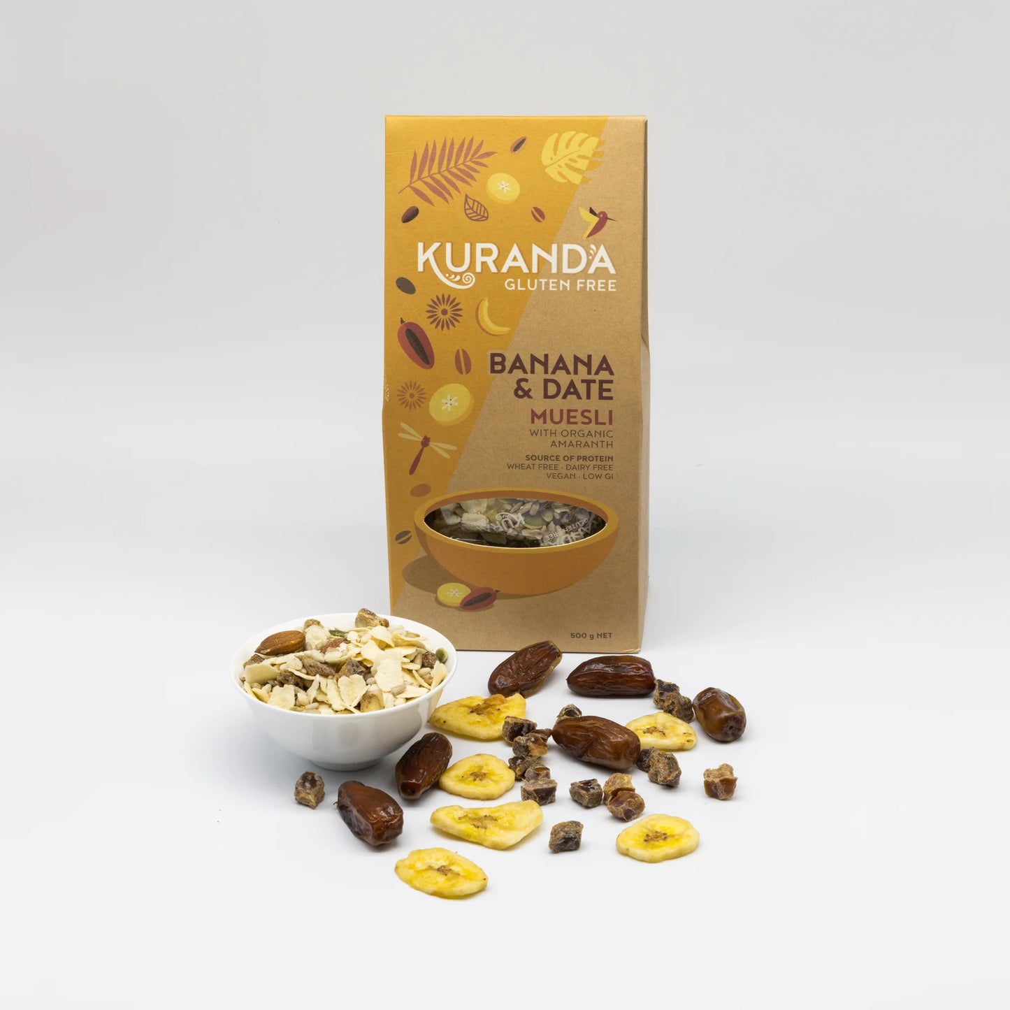 Kuranda Gluten Free Banana & Date Muesli