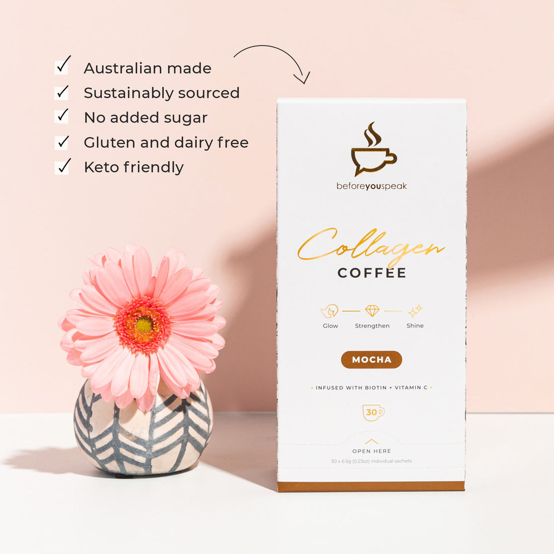 Before You Speak Collagen Coffee