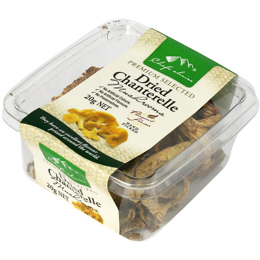 Chef's Choice Premium Selected Dried Chanterelle Mushrooms