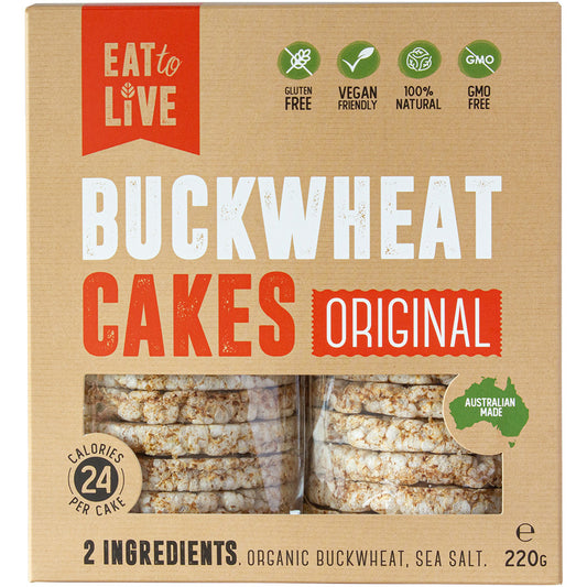 Eat To Live Buckwheat Cakes