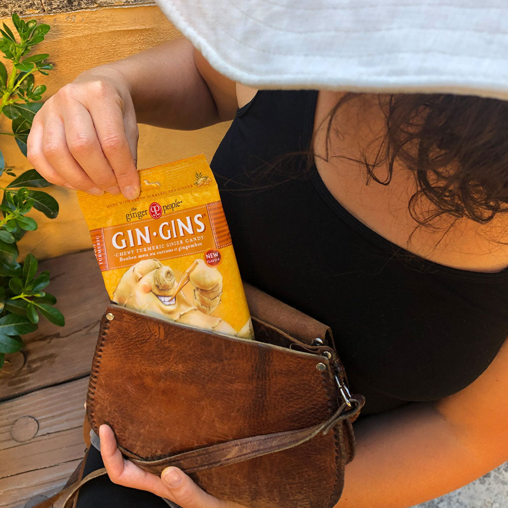 The Ginger People Gin Gins Spicy Turmeric Ginger Chews