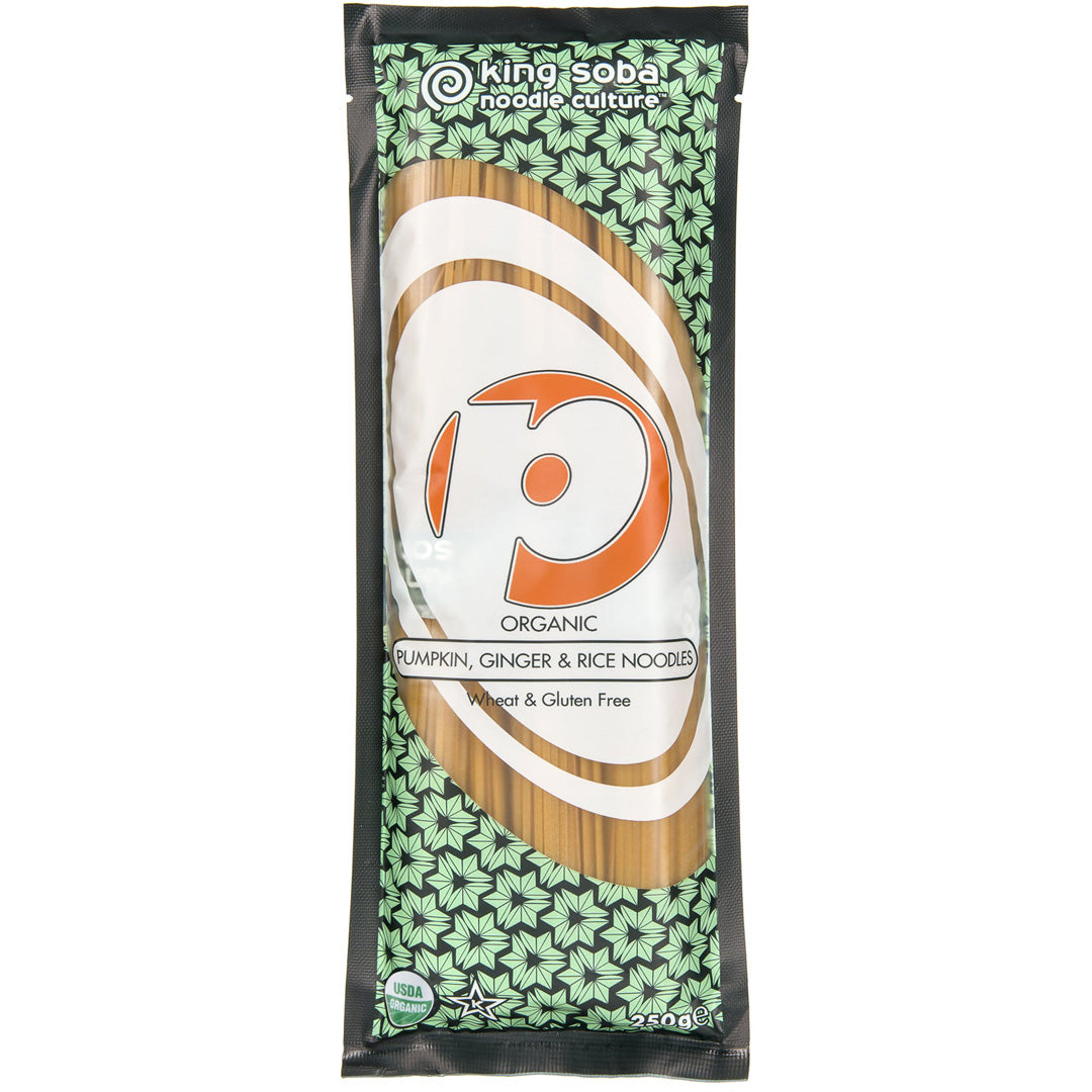 King Soba Organic Pumpkin, Ginger & Rice Noodles