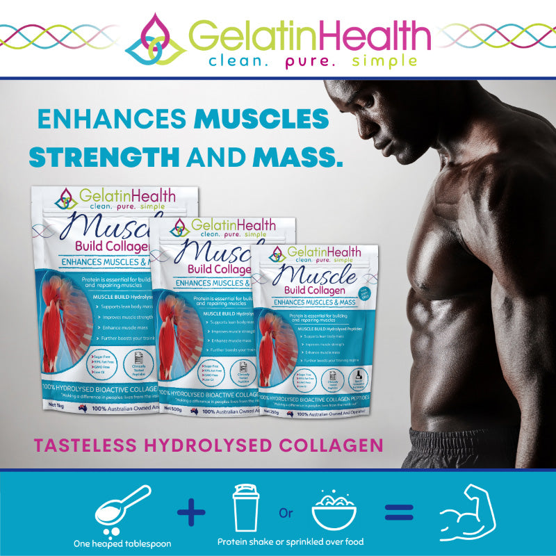 Gelatin Health Muscle Build Collagen