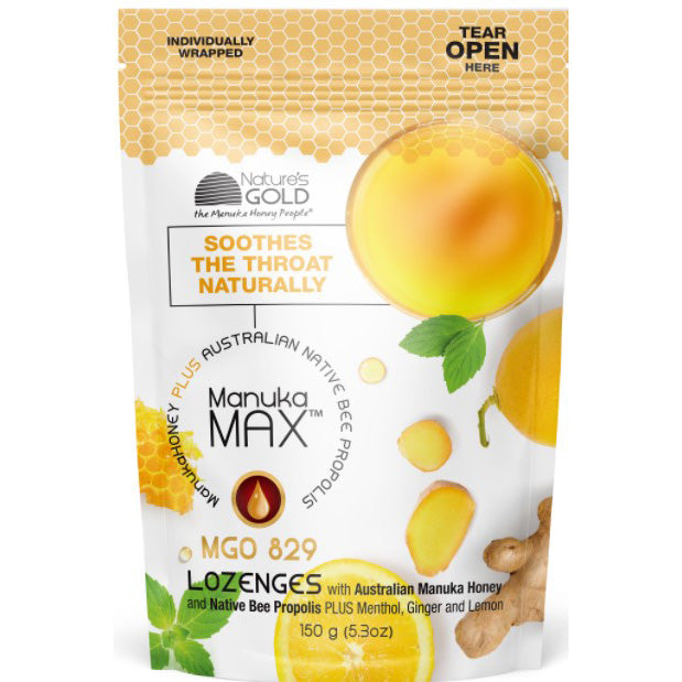 Nature's Gold ManukaMAX MGO 829 Lozenges