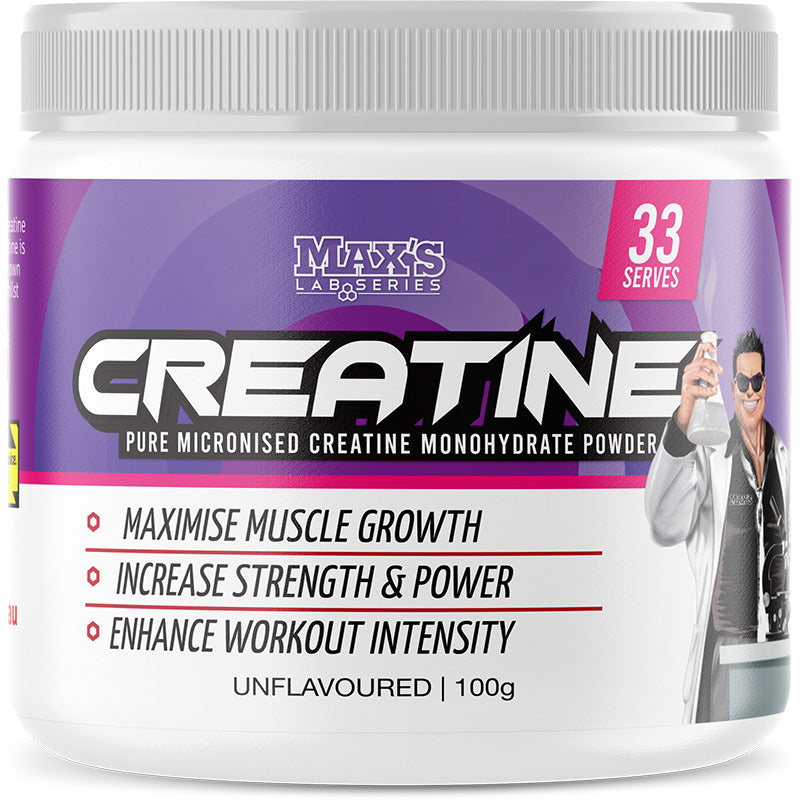 Max's Pure Micronised Creatine Monohydrate Powder