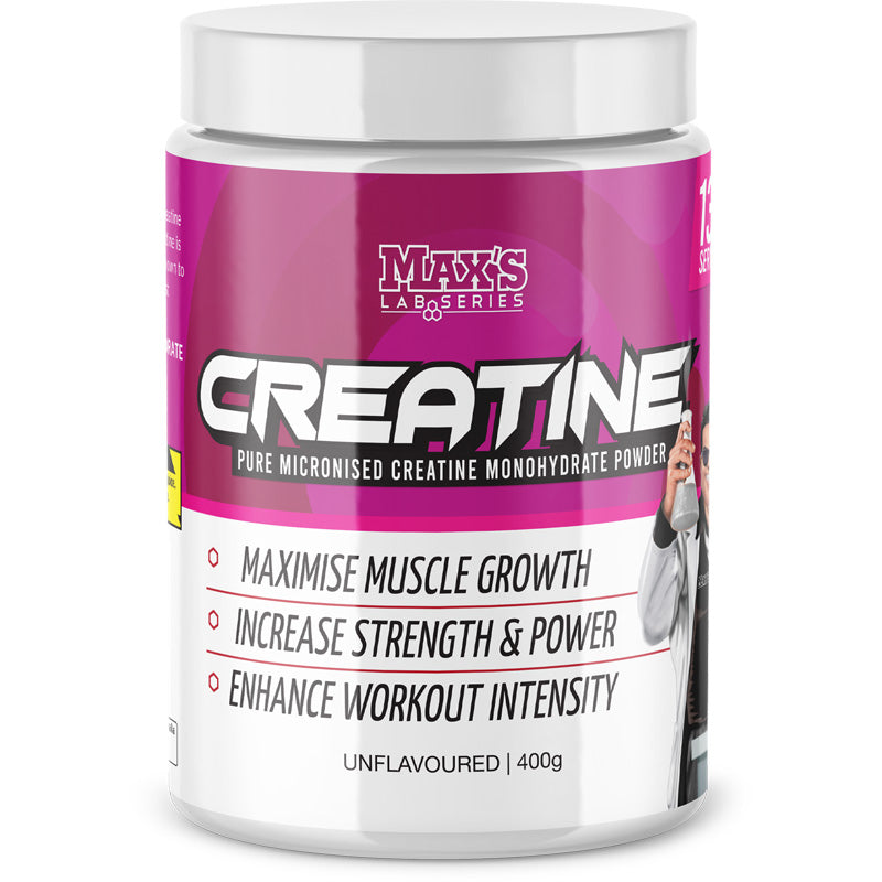 Max's Pure Micronised Creatine Monohydrate Powder