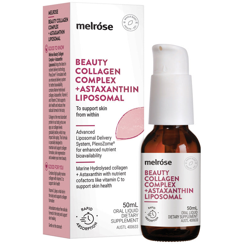 Melrose Liposomal Beauty Collagen Complex + Astaxanthin