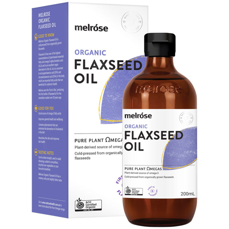 Melrose Organic Flaxseed Oil