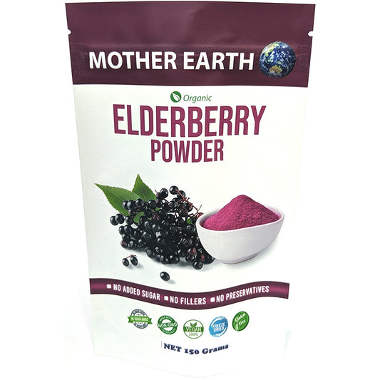 Mother Earth Organic Elderberry Powder