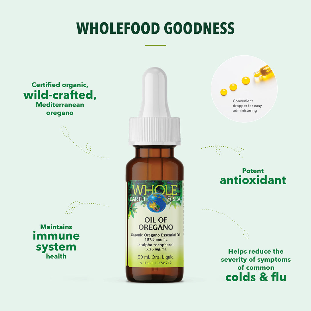 Whole Earth & Sea Oil of Oregano