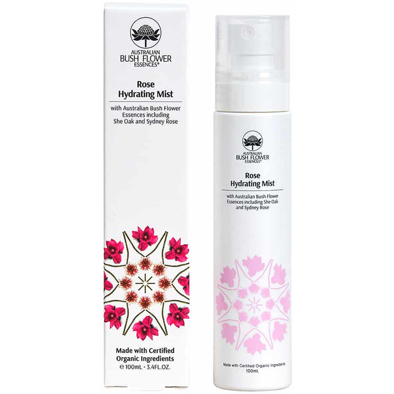 Australian Bush Flower Essences Rose Hydrating Mist