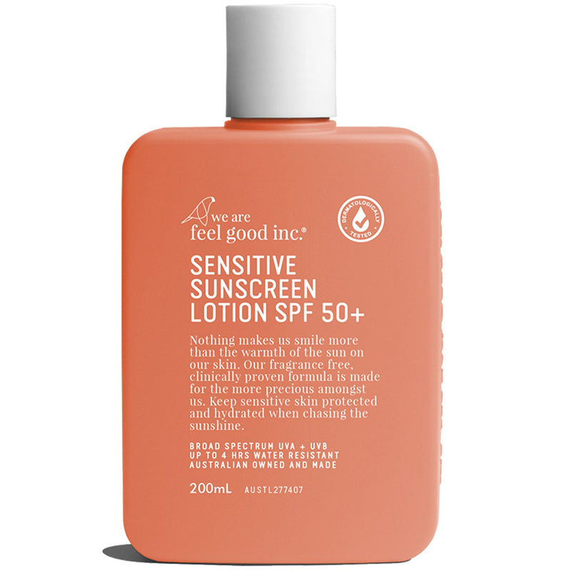 We Are Feel Good Inc. Sensitive Sunscreen Lotion SPF50+