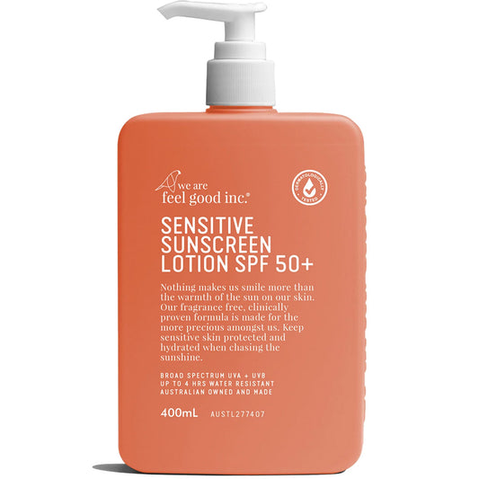 We Are Feel Good Inc. Sensitive Sunscreen Lotion SPF50+