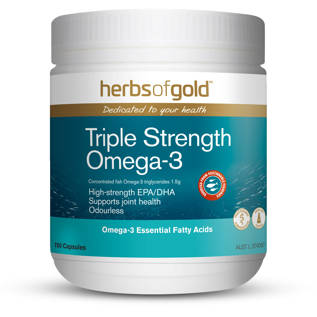 Herbs of Gold Triple Strength Omega-3