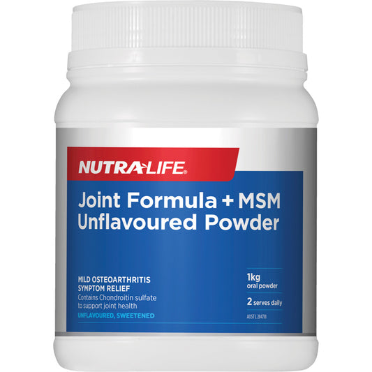 Nutra-Life Joint Formula + MSM Unflavoured Powder