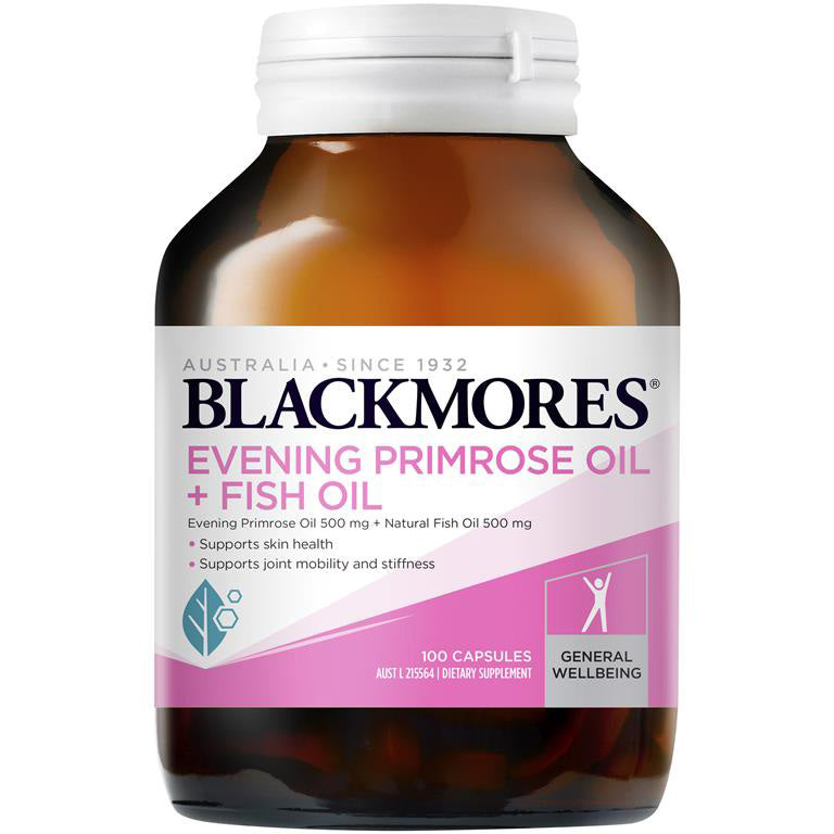 Blackmores Evening Primrose Oil + Fish Oil