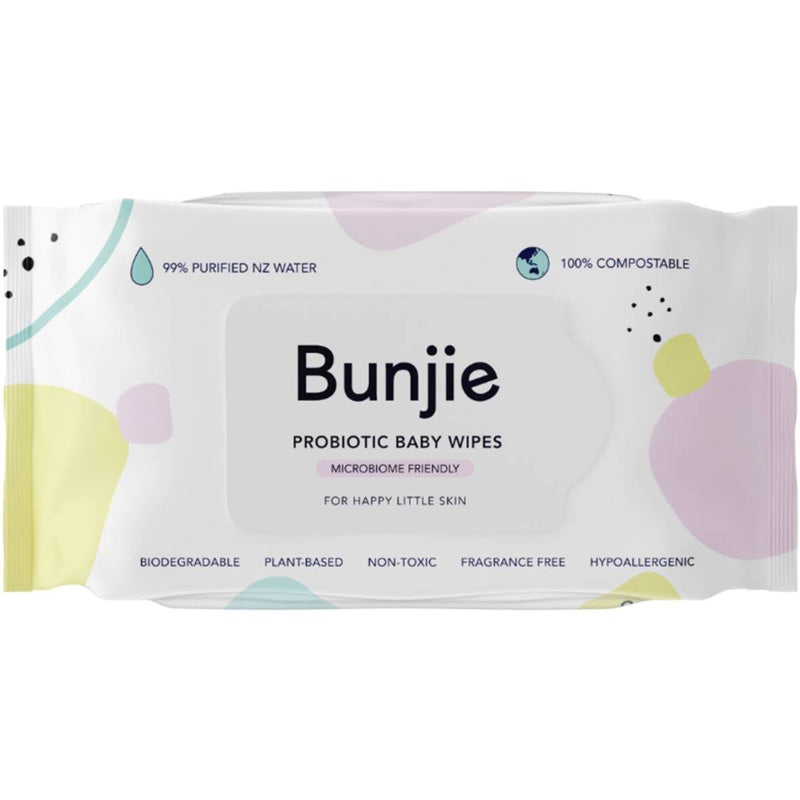 Bunjie Probiotic Baby Wipes