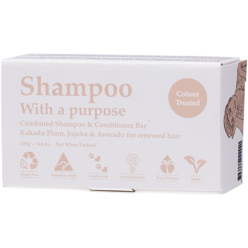 Clover Fields Shampoo with a Purpose Bar - Colour Treated