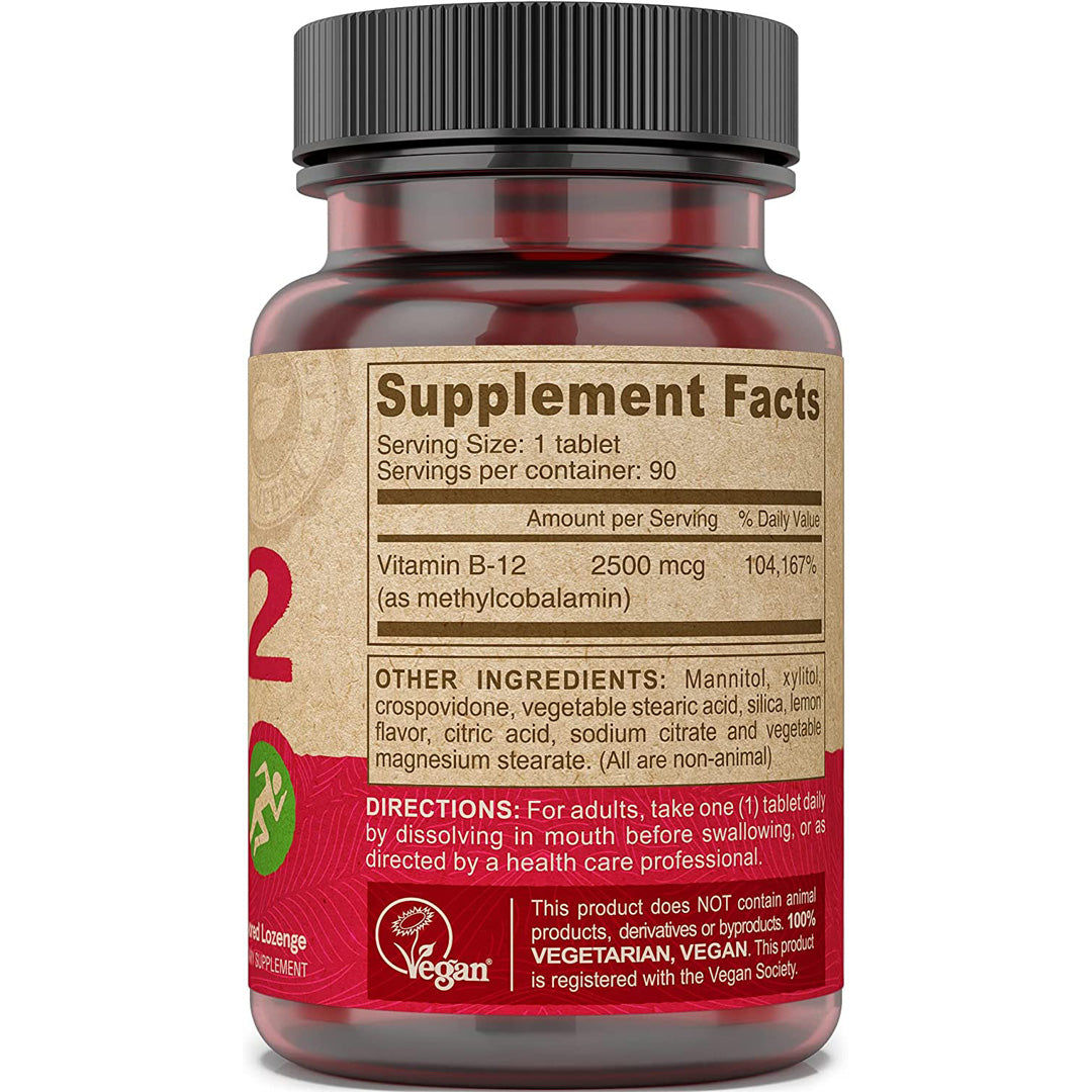 Deva Vegan Vitamin B12 2500mcg