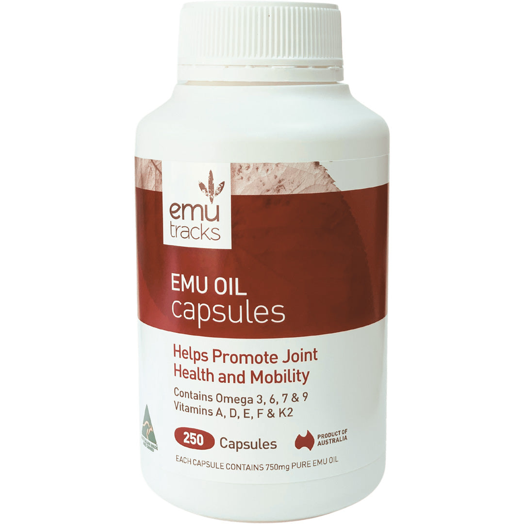 Emu Tracks Emu Oil Capsules