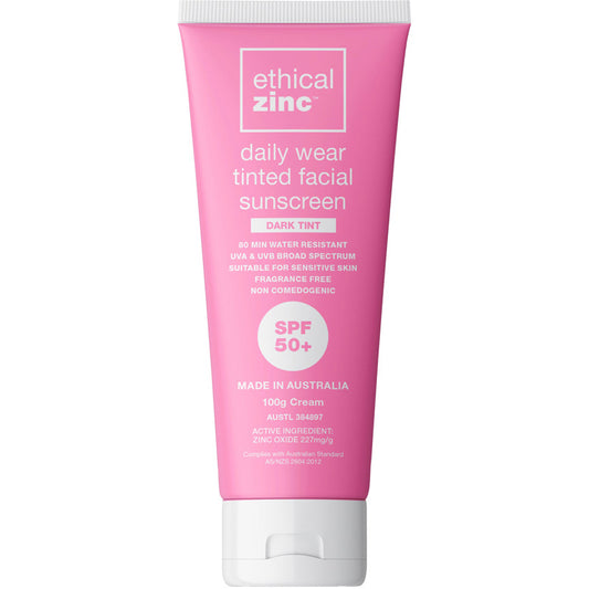 Ethical Zinc SPF50+ Daily Wear Tinted Facial Sunscreen