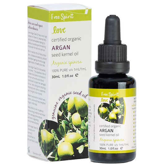 Free Spirit Love Certified Organic Argan Seed Kernel Oil