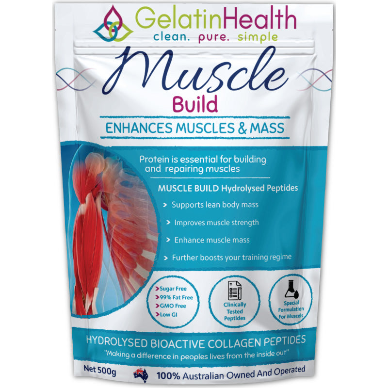 Gelatin Health Muscle Build Collagen