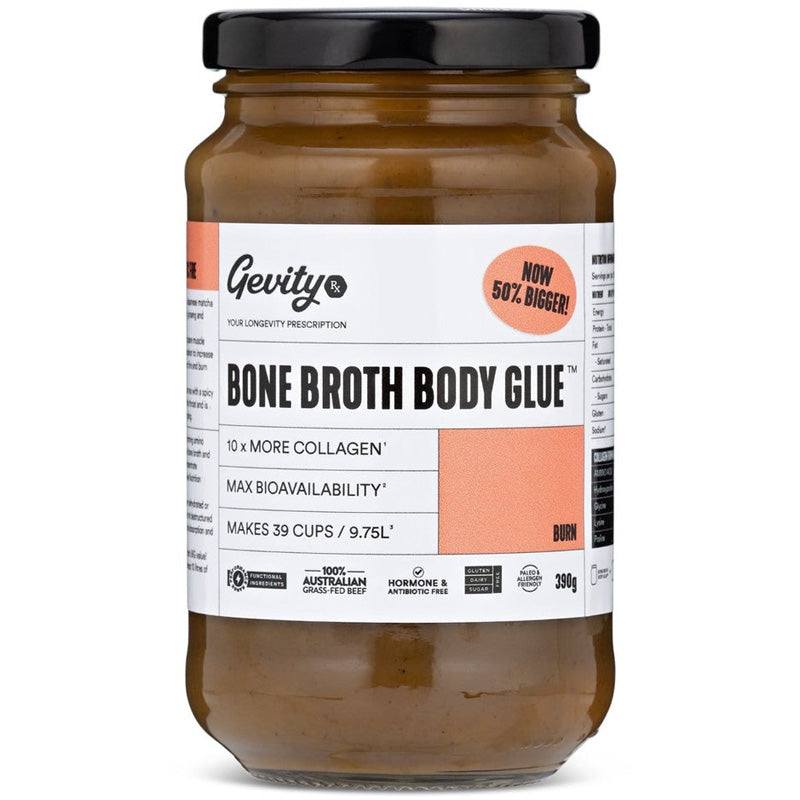 Gevity Rx Bone Broth Body Glue Burn