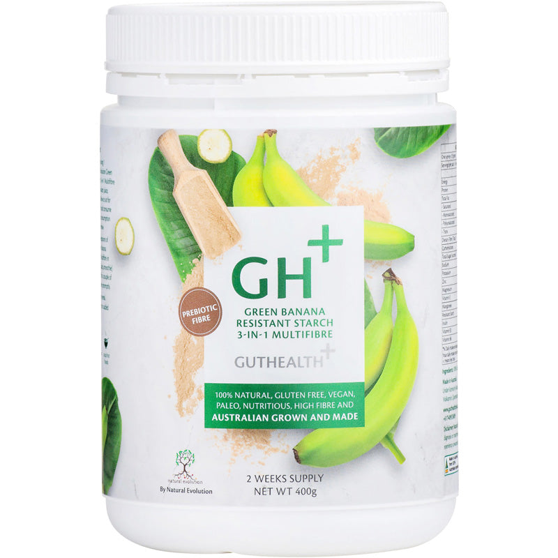 Natural Evolution GutHealth+ Green Banana Resistant Starch 3-in-1 Multifibre