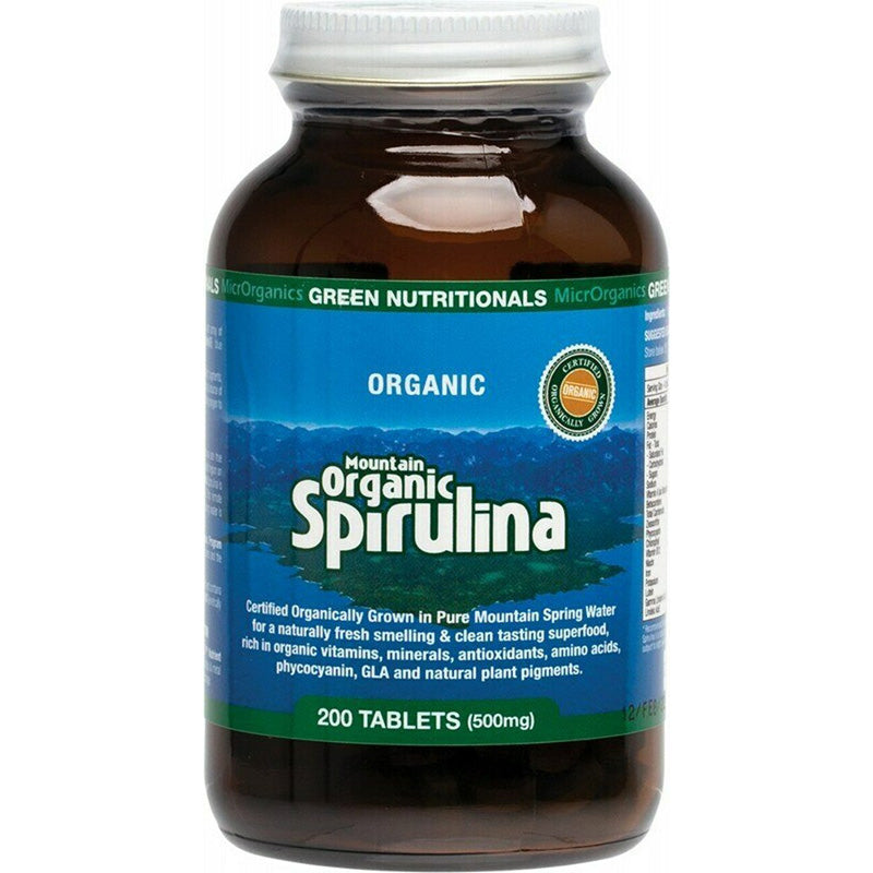 Green Nutritionals Mountain Organic Spirulina