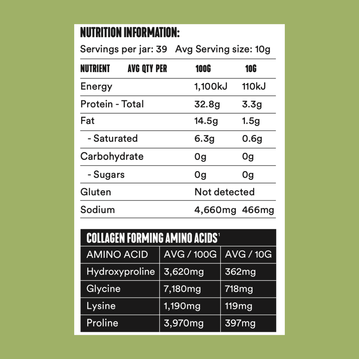 Gevity Rx Bone Broth Body Glue Lemon & Herb