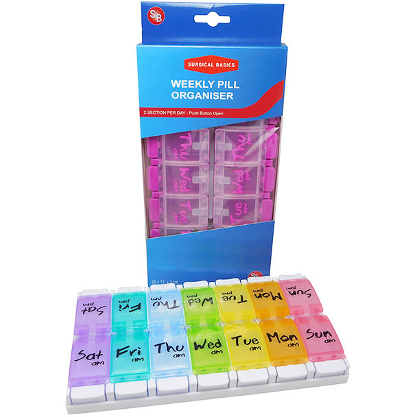 Surgical Basics Weekly Pill Organiser