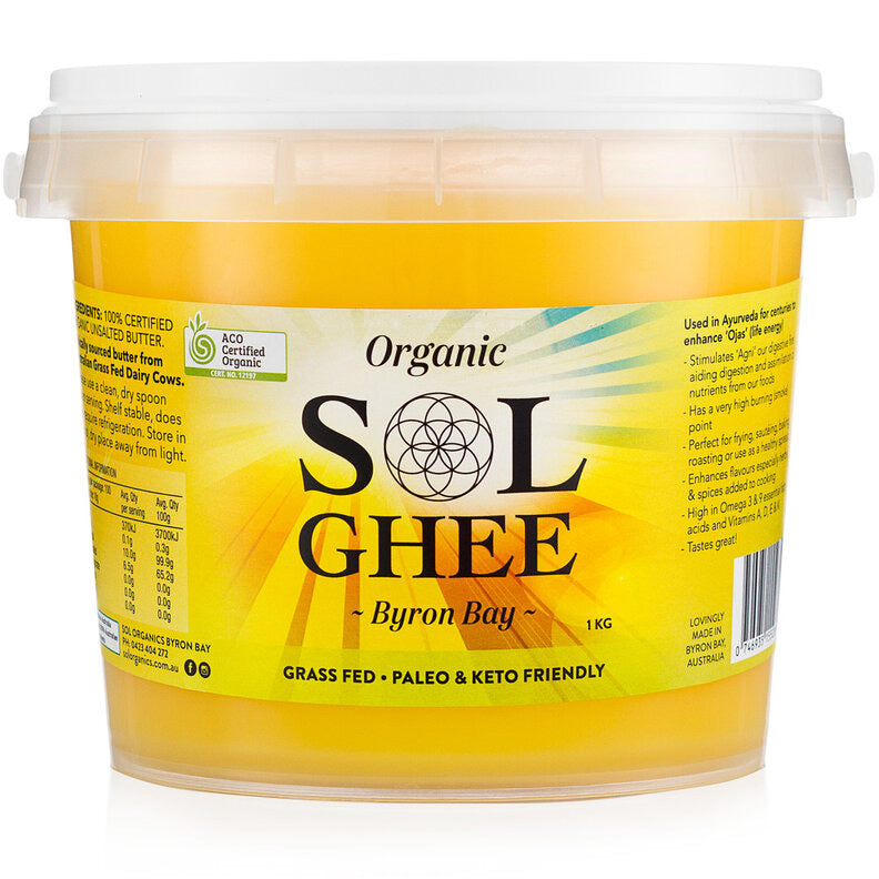 Sol Organics Organic Sol Ghee