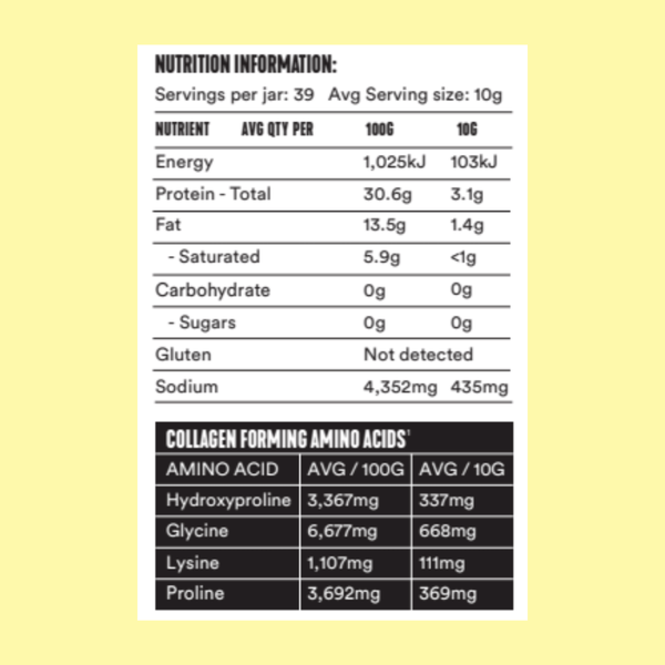 Gevity Rx Bone Broth Body Glue A.M. Cleanse