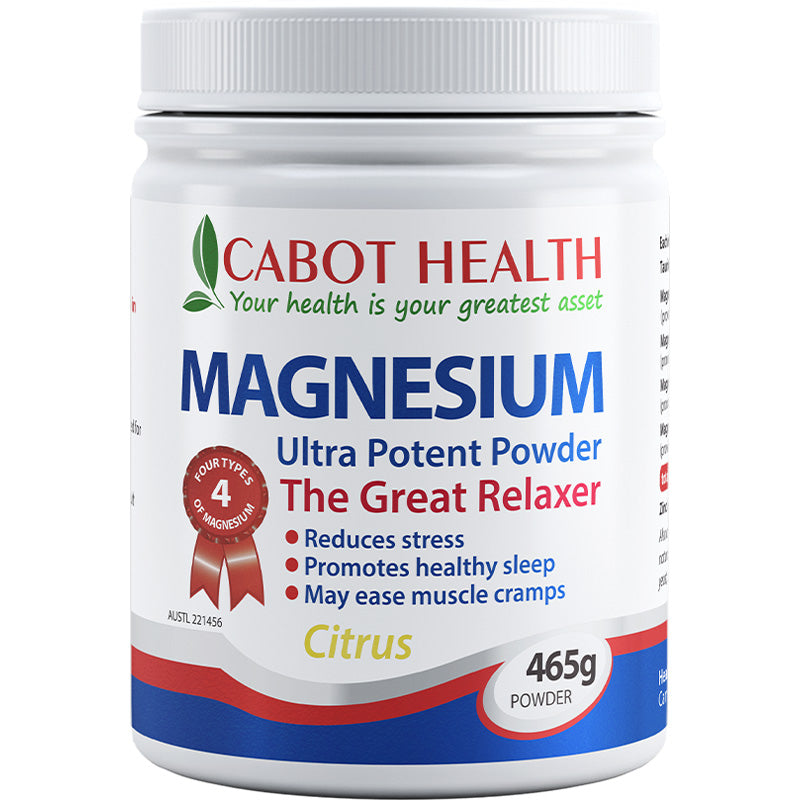 Cabot Health Magnesium Ultra Potent Powder