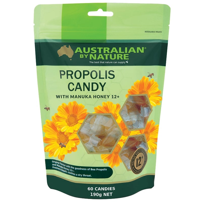 Australian By Nature Propolis Candy with Manuka Honey 12+ (MGO 400)