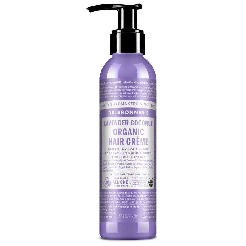 Dr. Bronner's Organic Hair Creme Evelyn Faye Nutrition