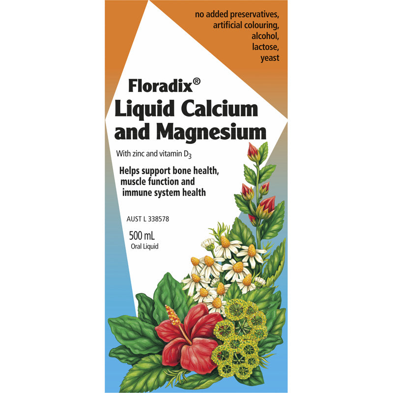 Floradix Liquid Calcium and Magnesium