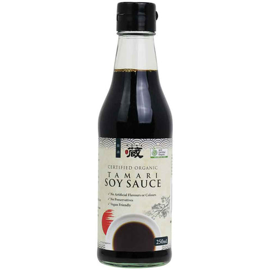Kura Certified Organic Tamari Soy Sauce