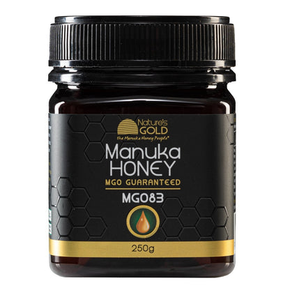 Nature's Gold 100% Raw Australian Manuka Honey MGO 83