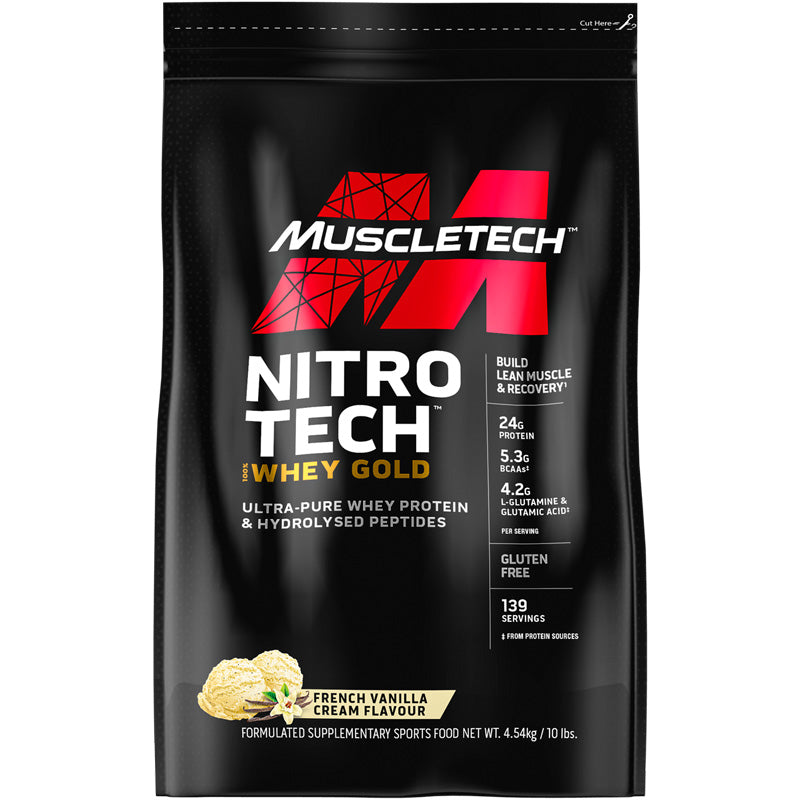 MuscleTech Nitro Tech 100% Whey Gold