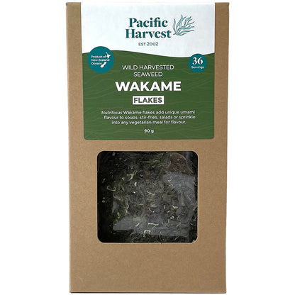 Pacific Harvest Wakame Seaweed Flakes (Wild Harvested)