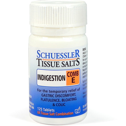 Schuessler Tissue Salts Comb E - Indigestion