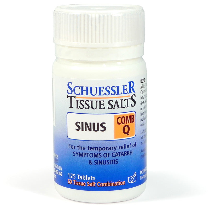 Schuessler Tissue Salts Comb Q - Sinus