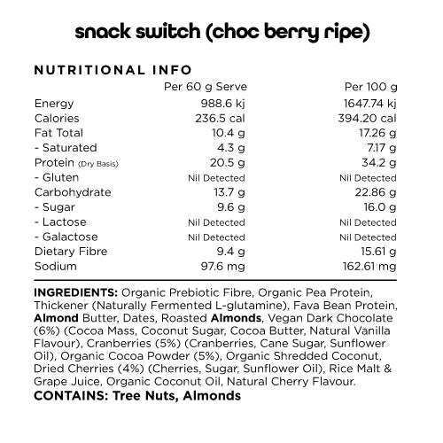 Switch Nutrition Snack Switch Bar