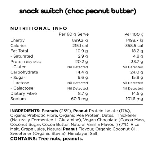 Switch Nutrition Snack Switch Bar