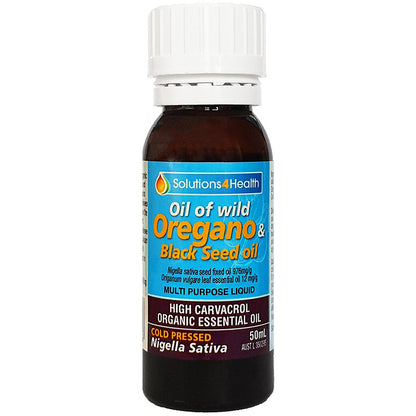 Solutions 4 Health Oil of Wild Oregano & Black Seed Oil